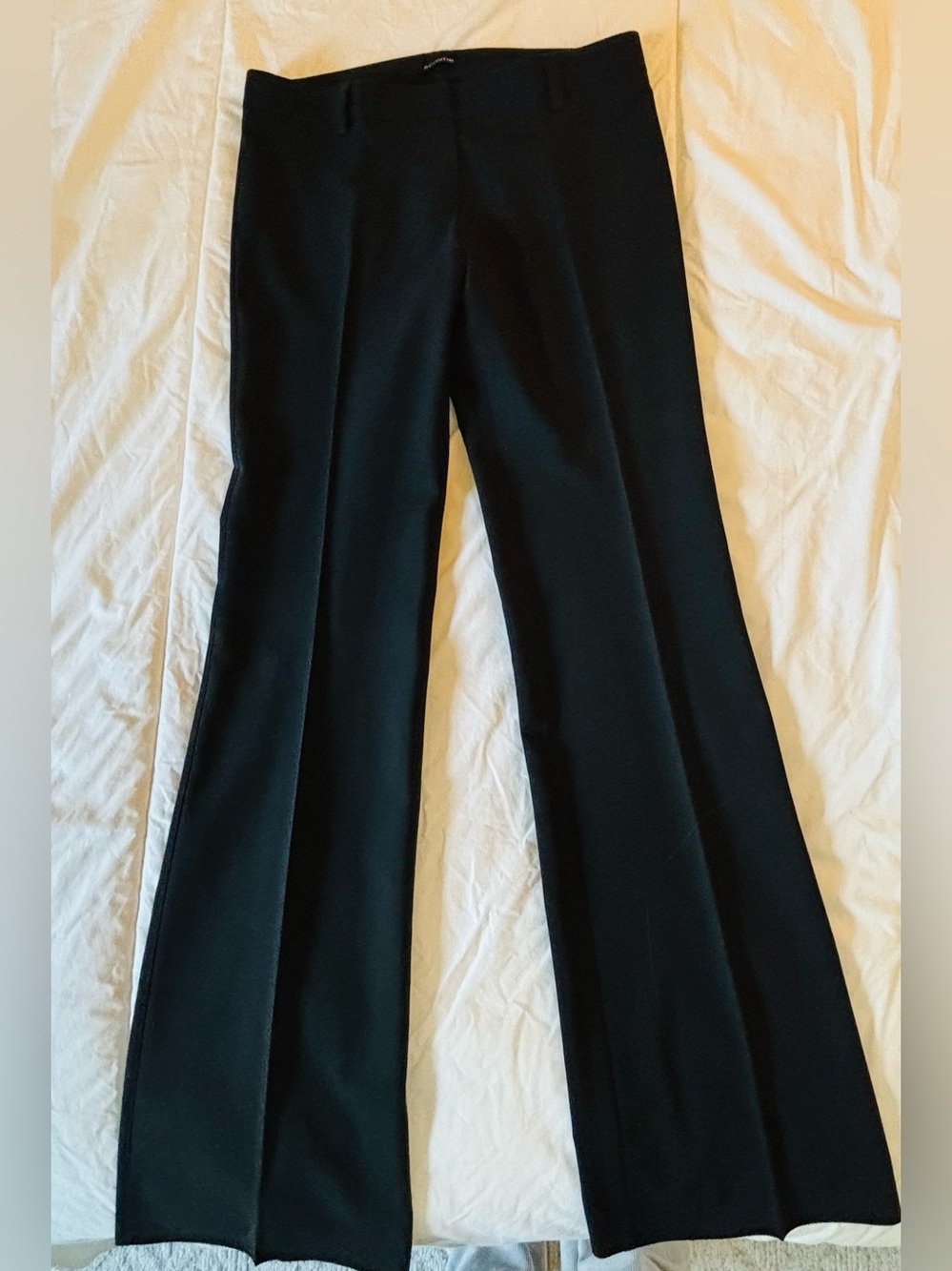 Women's Black Boot-Cut Dress Pants - Sleek Professional Flare